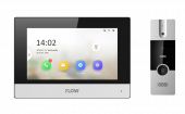 Комплект гибридного  IP видеодомофона iFlow F-VI-5342H