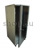 Шкаф телекоммуникационный "19 дюймов", напольный 32U серый (WT-2041B-32U-WO-600x600-G)