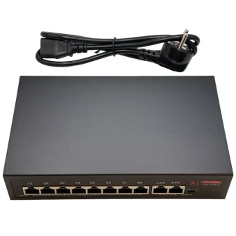 HN-POE208 V2 PoE коммутатор Hunter
