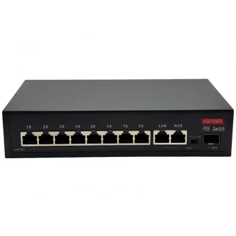HN-POE2108G PoE гигабитный коммутатор Hunter