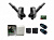 KR310 RC combo KIT - Комплект автоматики для двухстворчатых распашных ворот на основе привода KR310 (блок управления ZF1N, радиоуправление с динамическим кодом, фотоэлементы)
