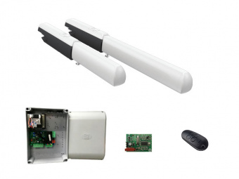 ATI3000A combo KIT - Комплект автоматики для двухстворчатых распашных ворот на основе привода А3000А (блок управления ZF1N, радиоуправление с фиксированным кодом)