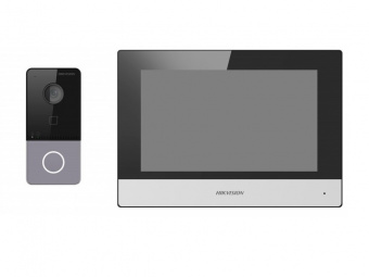 Комплект видеодомофона Hikvision DS-KIS603-P(C)