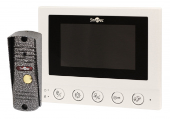 Комплект видеодомофона Smartec ST-MS604S-WT